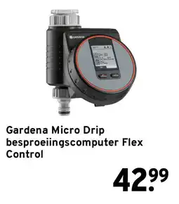 GAMMA Gardena Micro Drip besproeiingscomputer Flex Control aanbieding
