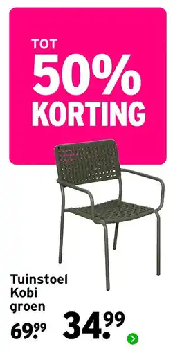GAMMA Kobi tuinstoel groen aanbieding