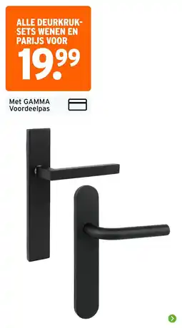 GAMMA gamma deurkruk-set aanbieding