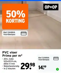GAMMA Primo aanbieding