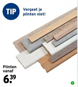GAMMA Plinten aanbieding