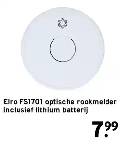 GAMMA Elro FS1701 optische rookmelder aanbieding