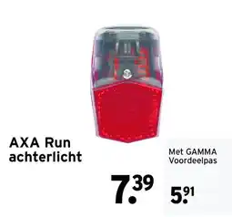 GAMMA AXA Run achterlicht aanbieding