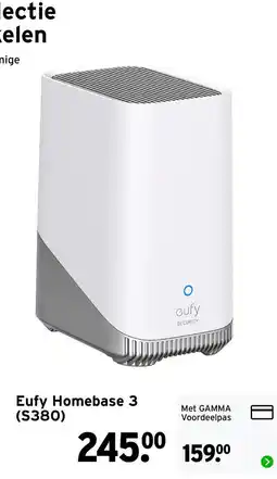 GAMMA eufy Homebase 3 (S380) aanbieding