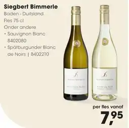 HANOS Siegbert Bimmerle aanbieding