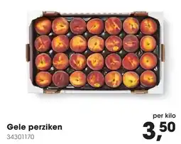 HANOS Gele perziken aanbieding