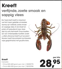 HANOS Kreeft aanbieding