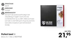HANOS Van der Zee pulled beef aanbieding
