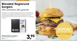 HANOS Blended Regiorund Burgers aanbieding