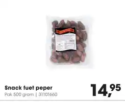 HANOS Snack Fuet Peper aanbieding