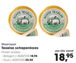 HANOS Texelse schapenkaas aanbieding