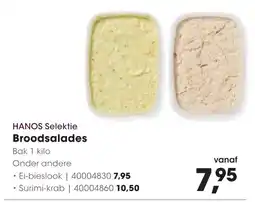 HANOS HANOS Selek tie Broodsalades aanbieding