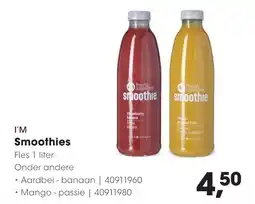 HANOS I'M Smoothies aanbieding