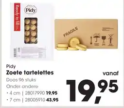 HANOS Pidy Zoete tartelettes aanbieding