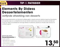 HANOS Elements By Didess Dessertelementen aanbieding
