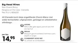 HANOS Big Head Wines Raw Chenin Blanc aanbieding