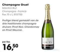 HANOS Champagne Gruet aanbieding