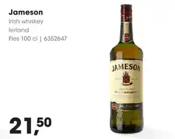 HANOS Jameson Irish whiskey aanbieding