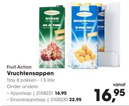 HANOS Fruit Action Vruchtensappen aanbieding