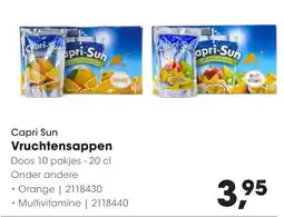 HANOS Capri Sun Vruchtensappen aanbieding