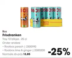 HANOS Bos Frisdranken aanbieding