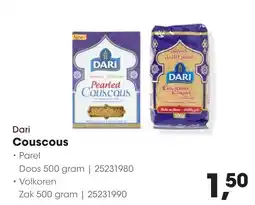 HANOS Dari Couscous aanbieding