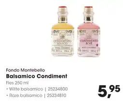 HANOS Fondo Montebello Balsamico Condiment aanbieding