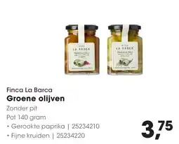 HANOS Finca La Barca Groene olijven aanbieding