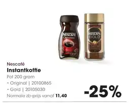 HANOS Nescafé Instantkoffie aanbieding