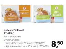 HANOS De Molen's Banket Koeken aanbieding