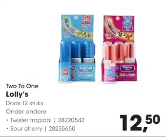 HANOS Two To One Lolly's aanbieding