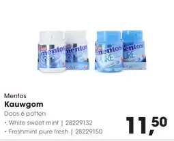 HANOS Mentos Kauwgom aanbieding