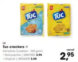 HANOS Tuc crackers aanbieding