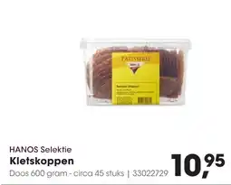 HANOS HANOS Selektie Kletskoppen aanbieding