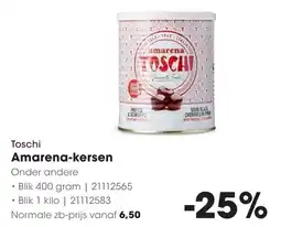 HANOS Toschi Amarena-kersen aanbieding