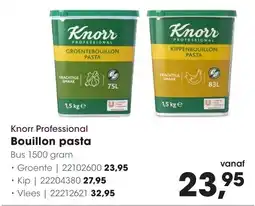 HANOS Knorr Professional Bouillon pasta aanbieding