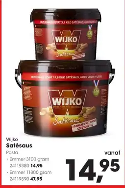 HANOS Wijko Satésaus aanbieding