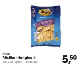 HANOS Aviko Röstiko triangles aanbieding