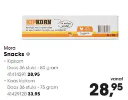 HANOS Mora Snacks Kipkorn aanbieding