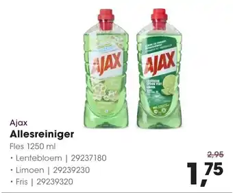 HANOS Ajax Allesreiniger aanbieding