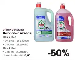HANOS Dreft Professional Handafwasmiddel aanbieding