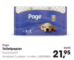 HANOS Page Toilet papier aanbieding