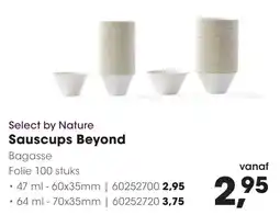 HANOS Select by Nature Sauscups Beyond aanbieding