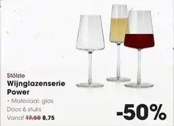 HANOS Stölzle Wijn glazenserie Power aanbieding