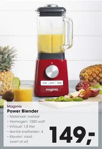 HANOS Magimix Power Blender aanbieding