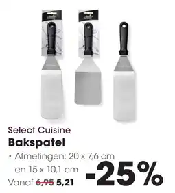 HANOS Select Cuisine Bakspatel aanbieding