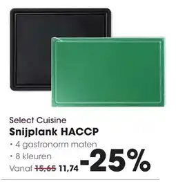 HANOS Select Cuisine Snijplank HACCP aanbieding