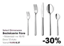 HANOS Select Dinnerware Bestekserie Fiore aanbieding