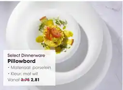 HANOS Select Dinnerware Pillowbord aanbieding