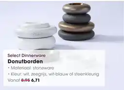 HANOS Select Dinnerware Donutborden aanbieding